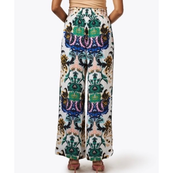 Figue Charlene White Multi Print Pant NEW - Picture 5 of 11